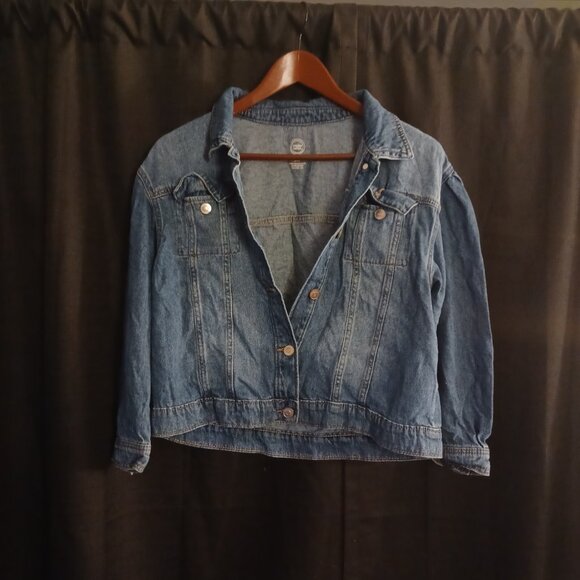 Wonder Nation Embroidered Start Denim Jean Jacket Kids size Xl (14/16 Plus ) - Picture 3 of 6